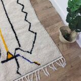 Handmade Berber wool mrirt rug 256 X 146 CM