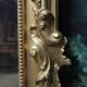 Golden Napoleon III mirror 129x224cm