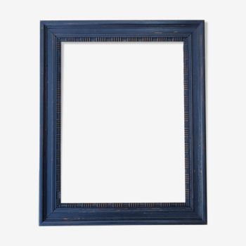 Old black patinated frame