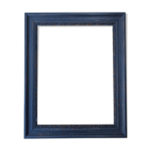 Old black patinated frame