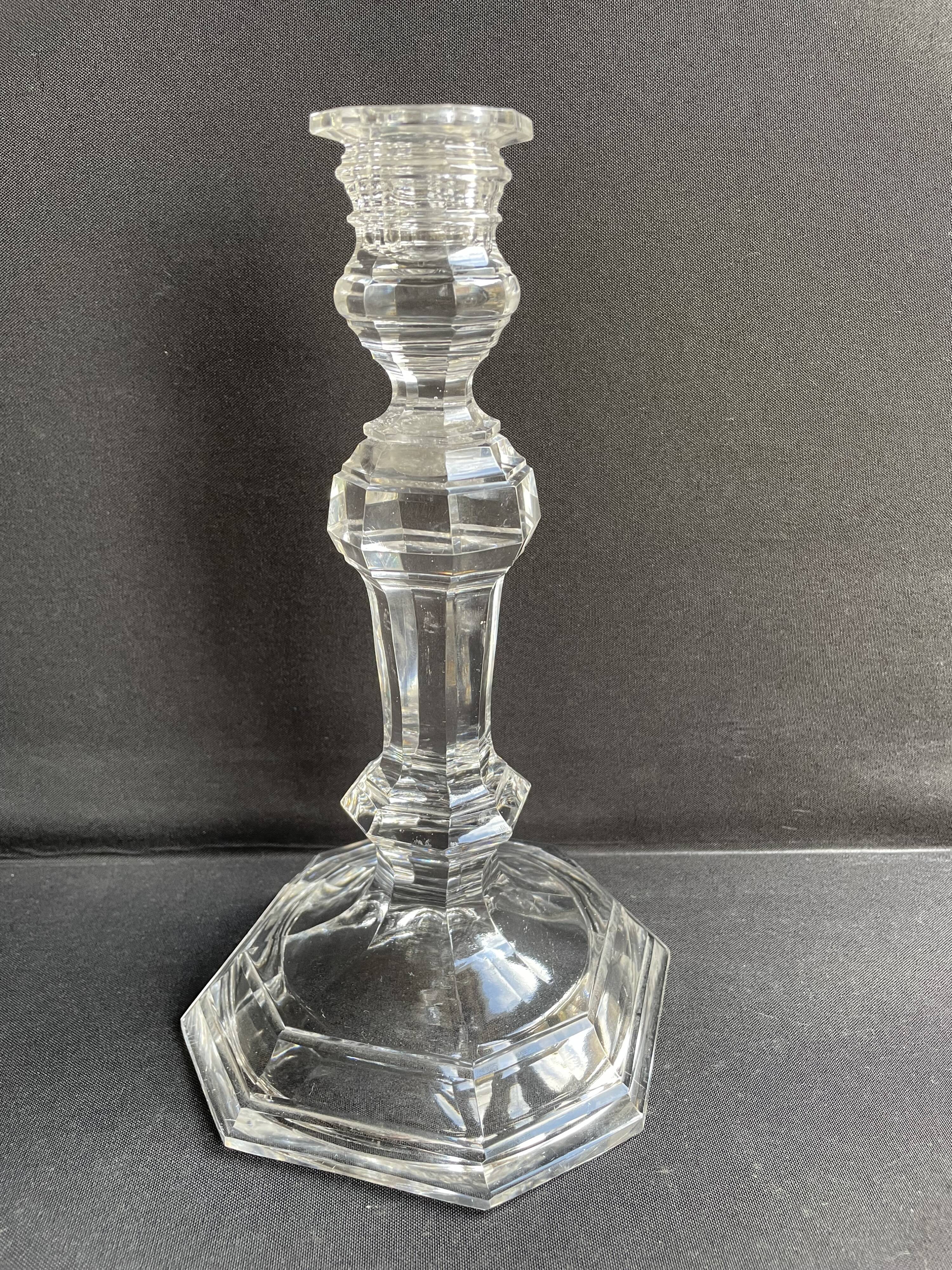 Baccarat Harcourt candle holder