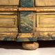 Antique baroque wardrobe painted in pine – Austro-Hungarian Empire, Year 1794