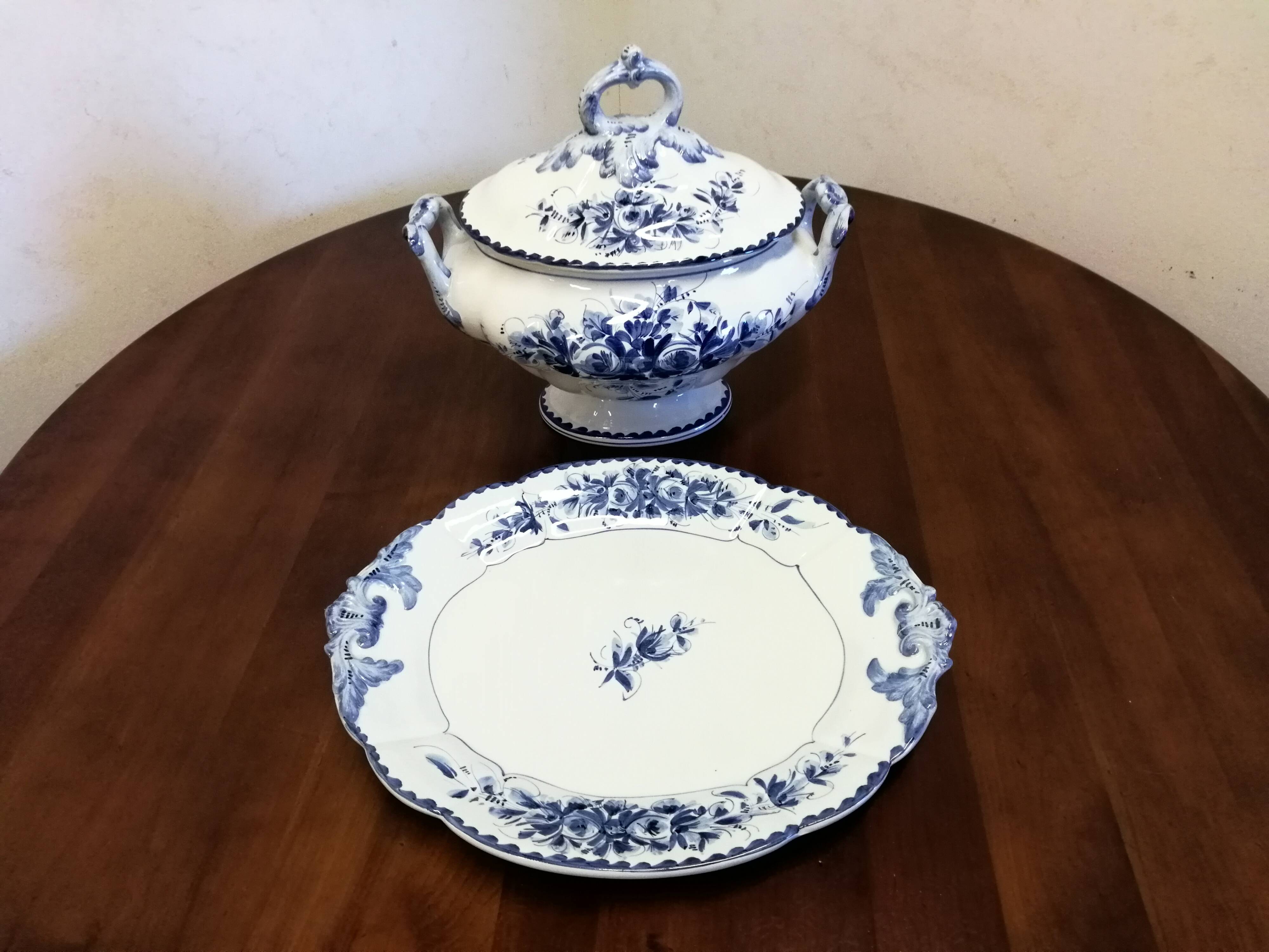 Ghibaudo Brouchier earthenware soup tureen