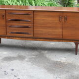 Enfilade in massive pallissandre 60s unifa edition
