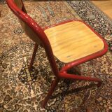 Paire de chaises d'écolier