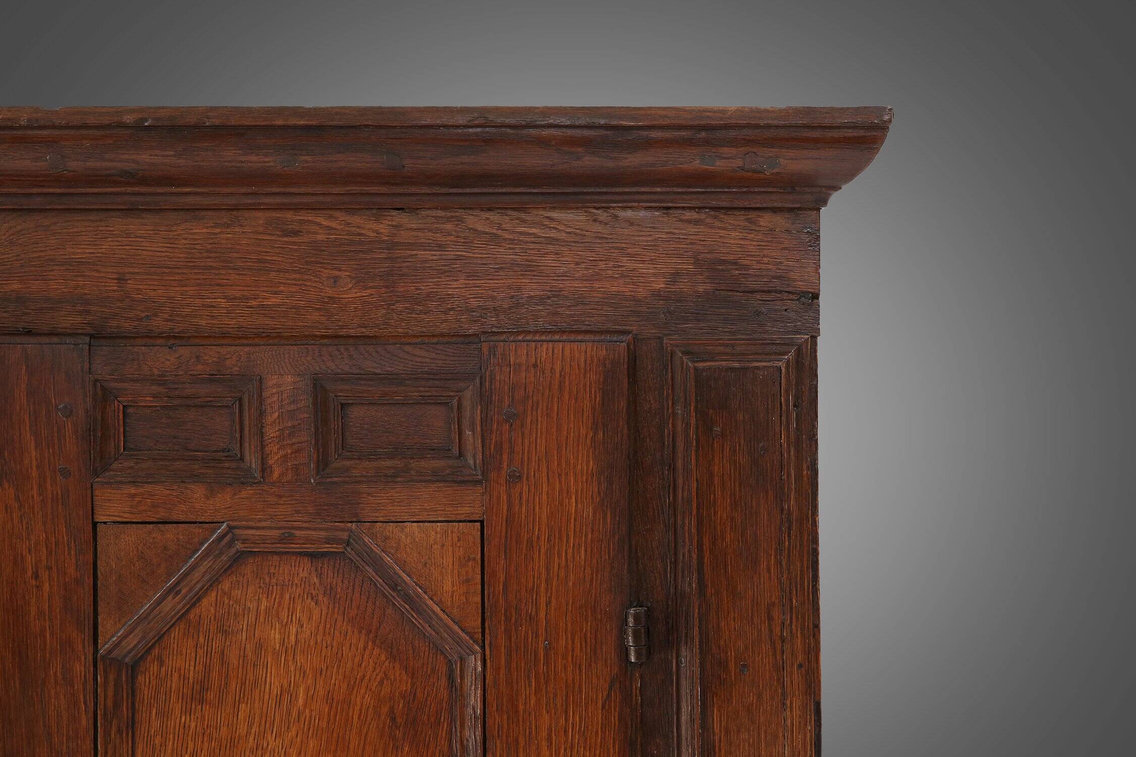Late 18th Century Flemish oak Cabinet, ca. 1780s