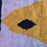 Berber wool rug, size 100 x 200 cm