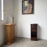 Dudouyt bedside table, oak, 1940.