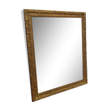 Golden mirror 58x48cm