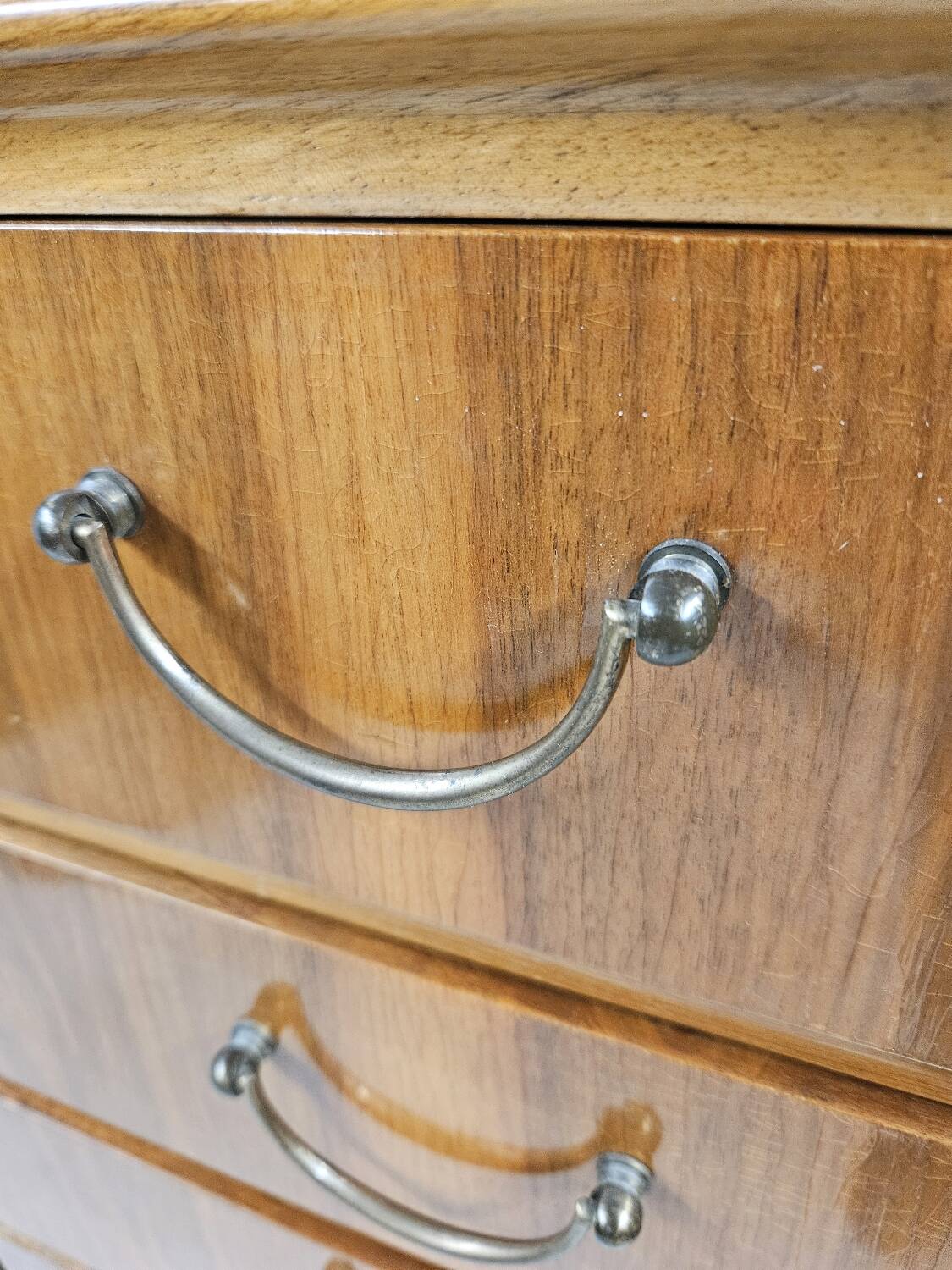 Art Deco walnut sideboard, 1960