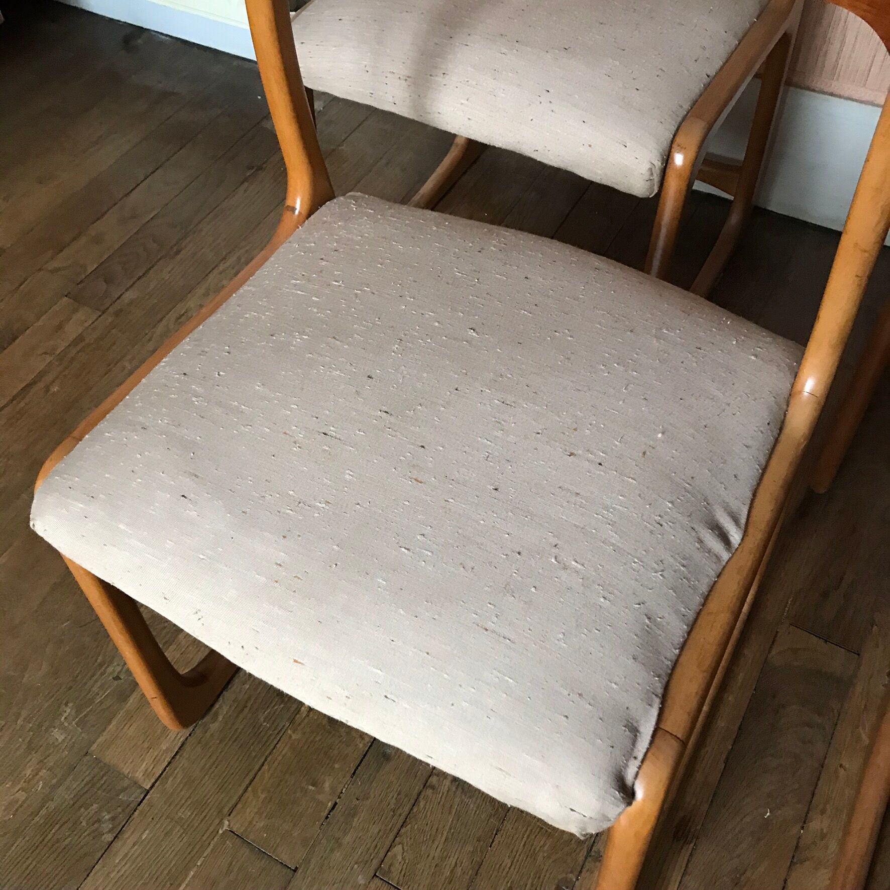 Lot of 4 Baumann chairs