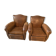 2 vintage club armchairs