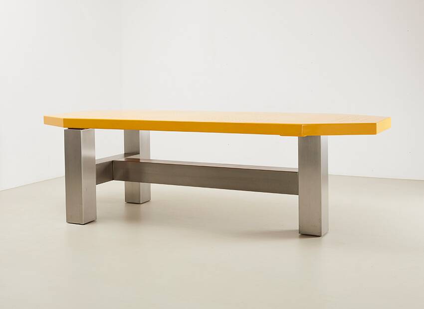 Very rare TE20 Dining Table by Martin Visser & Joke van der Heyden for 't Spectrum 1988