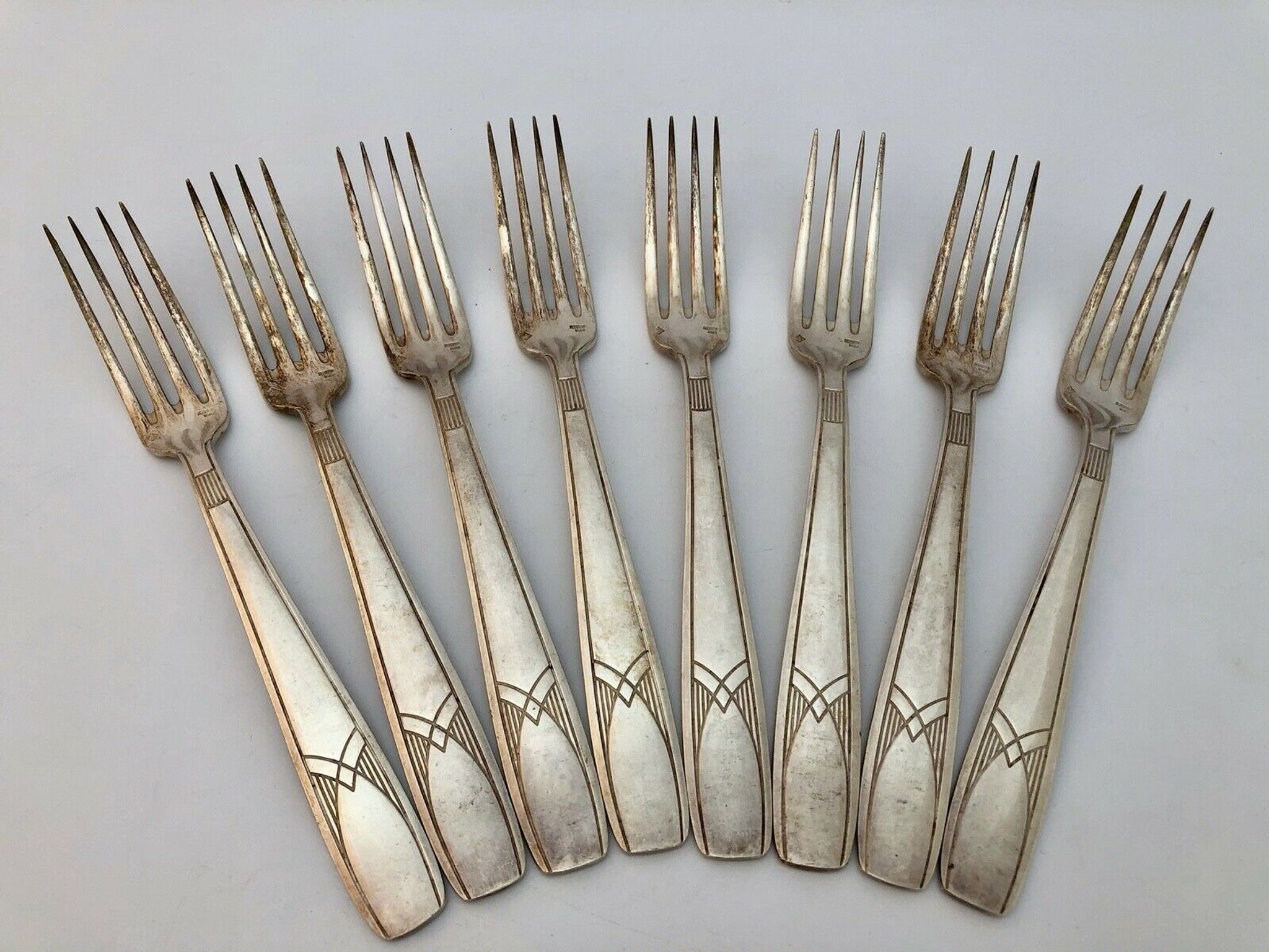House Argental cutlery set art deco 24 pieces