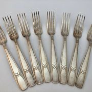 House Argental cutlery set art deco 24 pieces