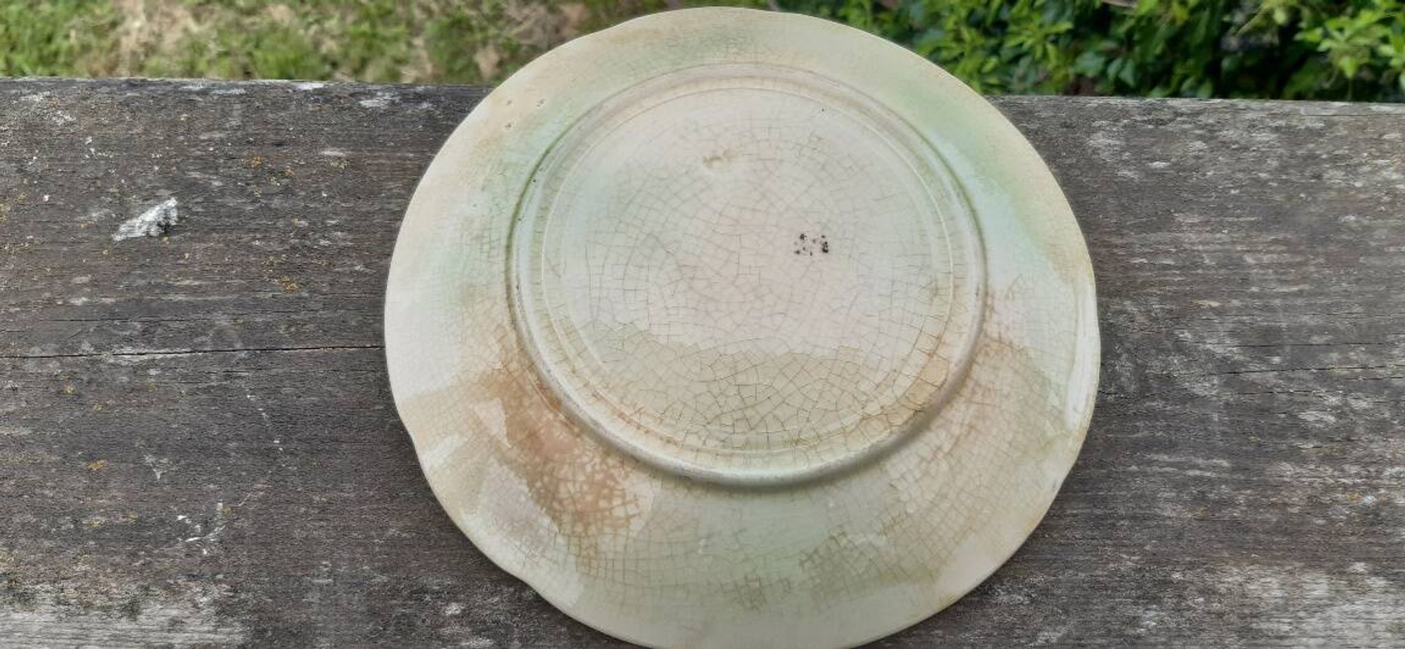 Slip plate from the early 20th century