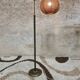 Lampe cordage vintage, années 60