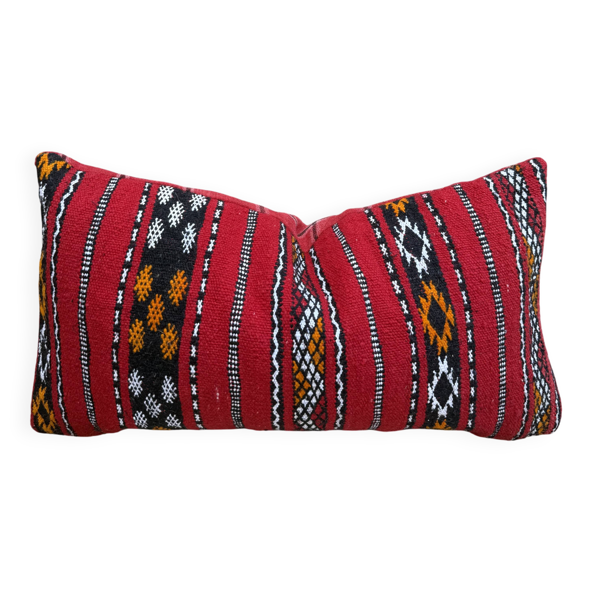 Moroccan pillowcase, Berber cushion cover, woven pillowcase