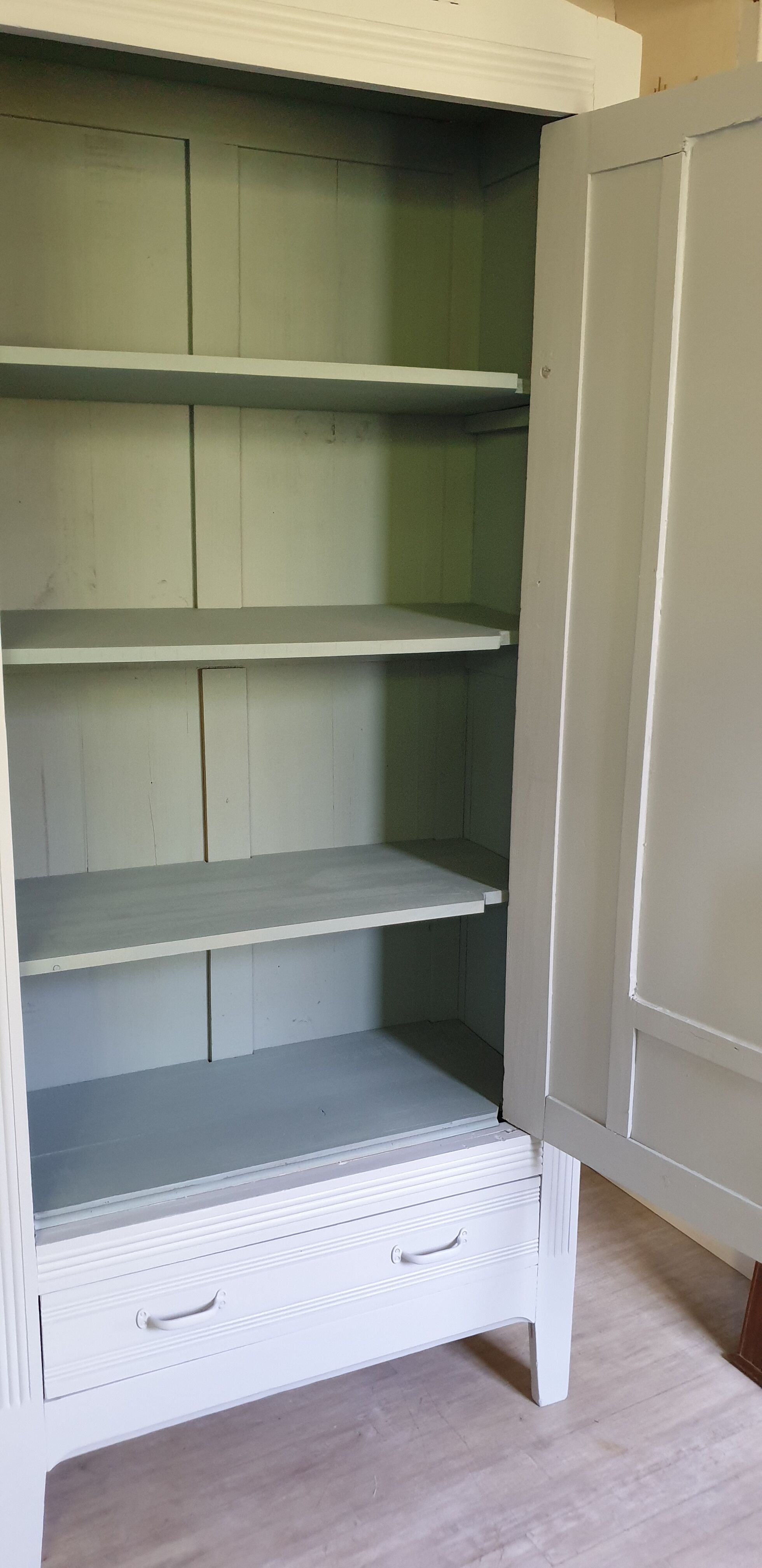 Paris wardrobe grey art deco