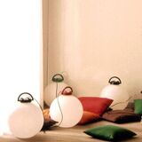 Space Age floor / table lamp mod. Tama, Isao Hosoe, Valenti Italy 1975