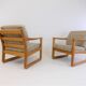Paire de fauteuils par Johannes Andersen