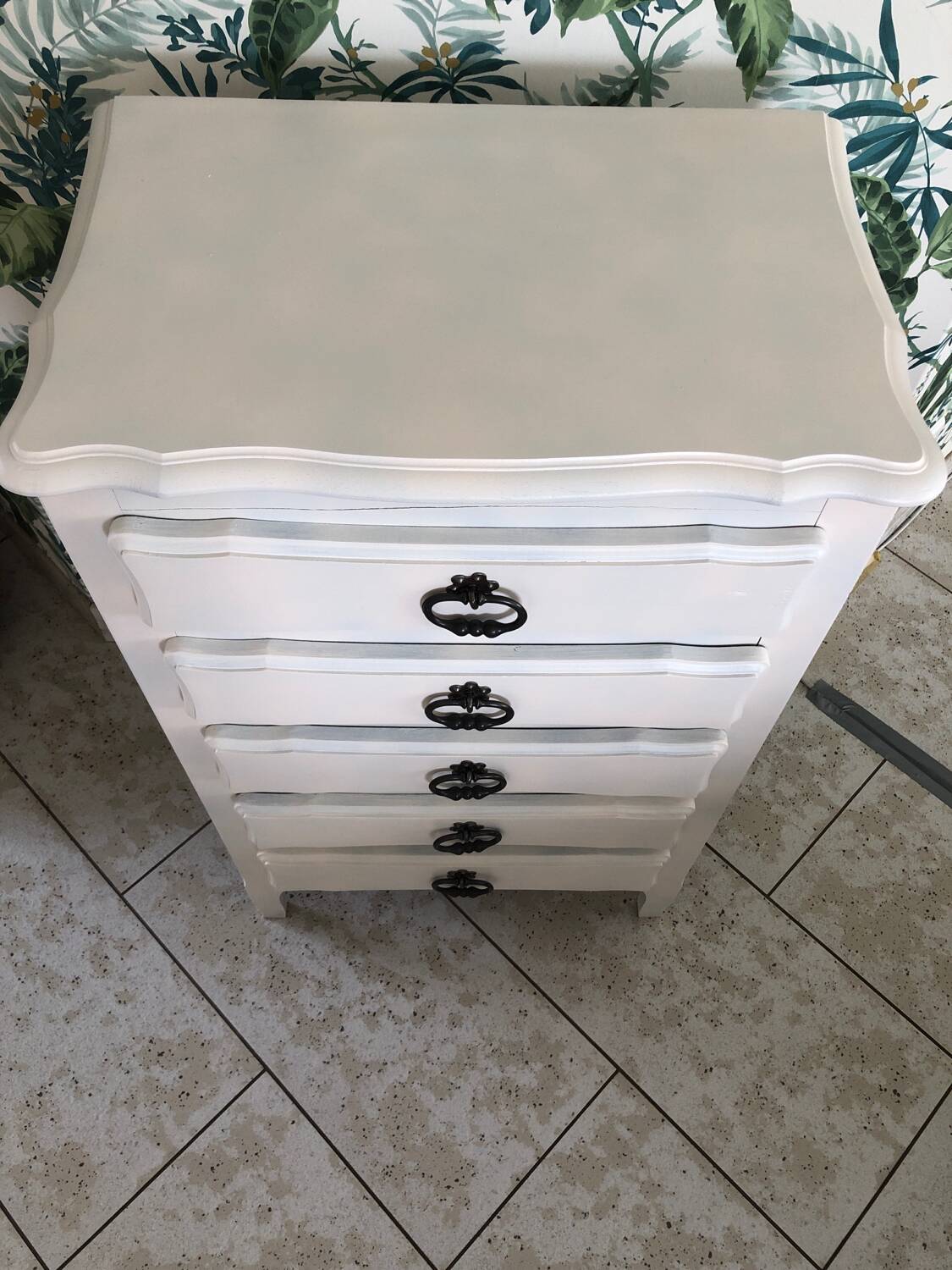 Commode / Chiffonnier ancien relooké