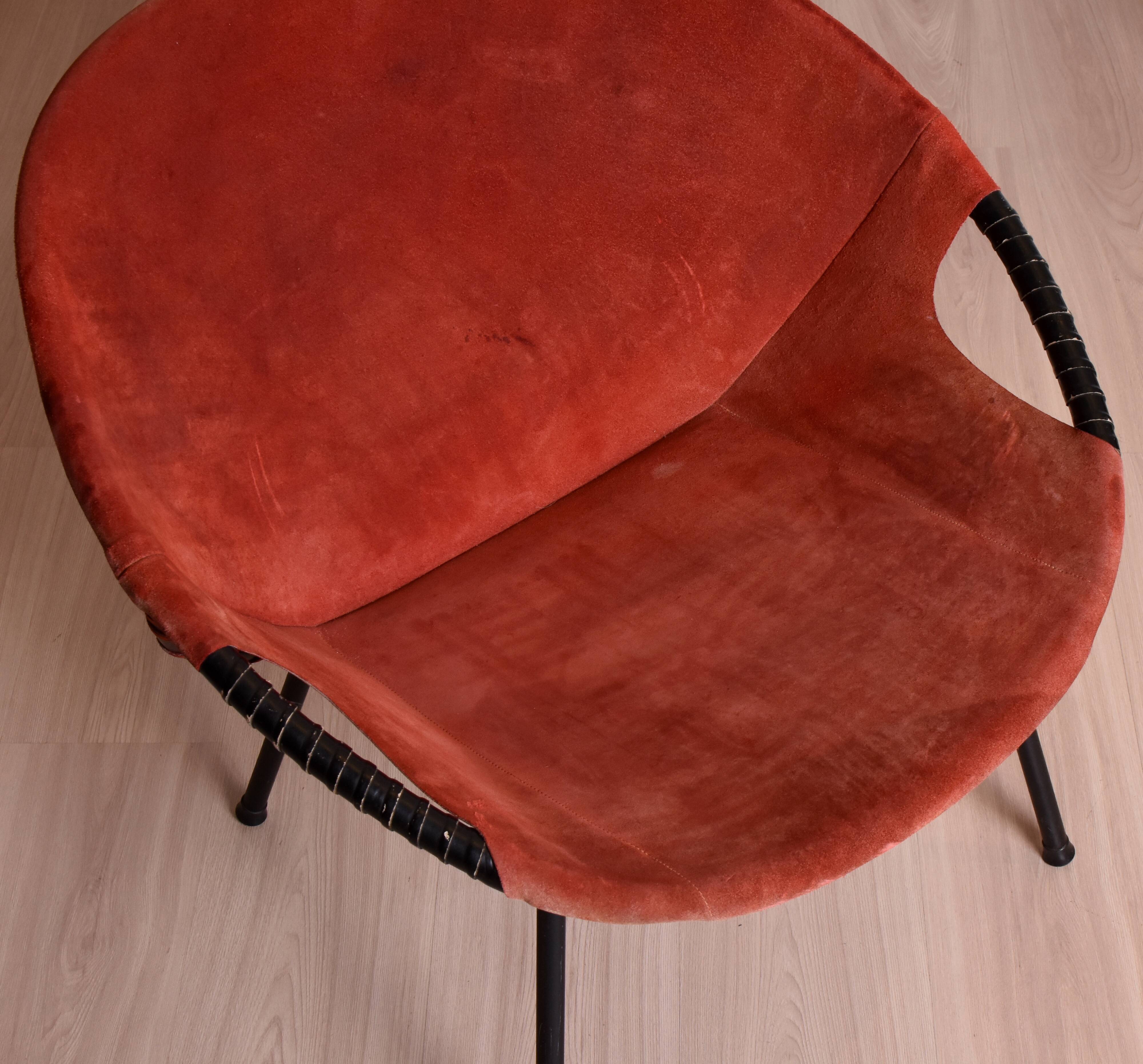 Balloon armchair, lusch & co, germany, 1960s