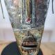 African bambara mask (mali), sold without base