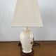Bedside lamp vintage ceramic foot floral decoration