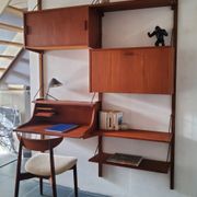Étagère bibliothèque bureau murale amovible scandinave
