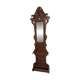 Antique oak carved coat stand, mirror and umbrella stand — late 19th century