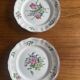 2 flat plates Lunéville earthenware