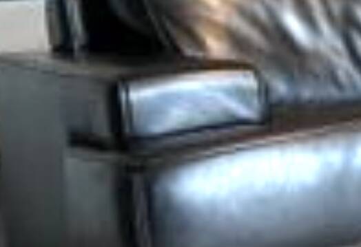 Rochebobois high-end leather sofa