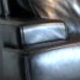 Rochebobois high-end leather sofa