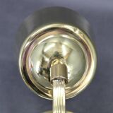 Paire de lampes de table ou murales en laiton ajustables, Tchécoslovaquie, années 1930