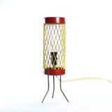 Table lamp in metal, czechoslovakia 1950s
