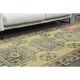 1970s Vintage Turkish Hand-Knotted Wool Cotton Orange Runner Rug 120x348