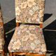 6 Louis XIV chairs in beech