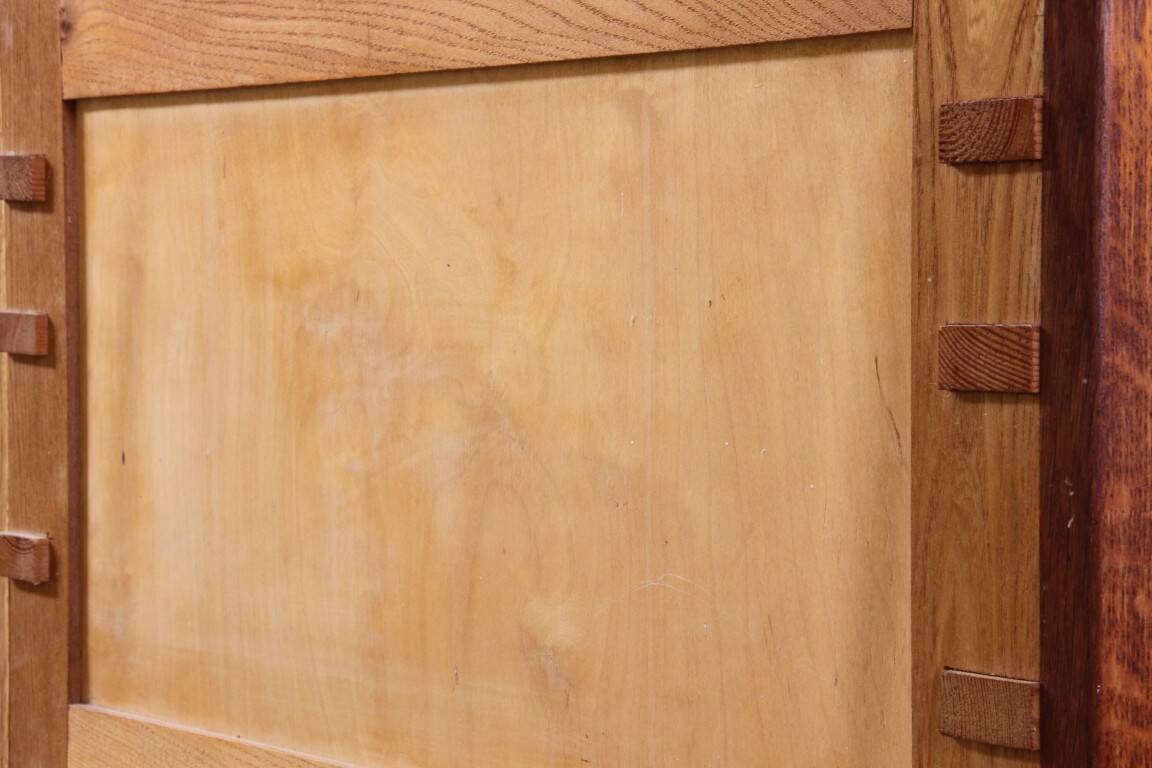 Vintage Danish 1967 4-Drawer Dresser in Oak