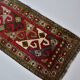 Vintage Handknotted Oushak Runner  sku 2154
