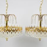 Crystal Chandelier, Germany, 1970s