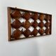 Old teak frame "fish" Scandinavian design of the 60s vintage decoration