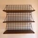 Vintage wall shelf from the 1970s.
