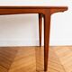 Rare - Grande table de salle à manger scandinave en teck par Johannes