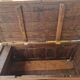 Antique carved oak chest