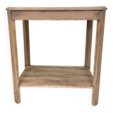 Side table, console in solid oak