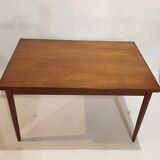 Danish dining table with extension cords