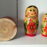 Vintage Russian nesting dolls