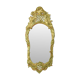 Large Swedish Mirror Gold Leaf Gilded Classic Rococo Style 119cm