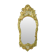 Large Swedish Mirror Gold Leaf Gilded Classic Rococo Style 119cm